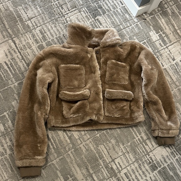 Anthropologie Teddy Jacket in Rich Brown - Picture 5 of 5